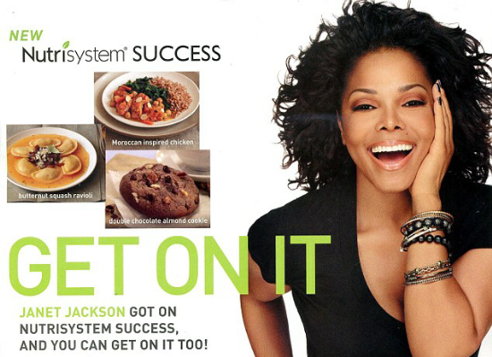 janet jackson nutrisystem