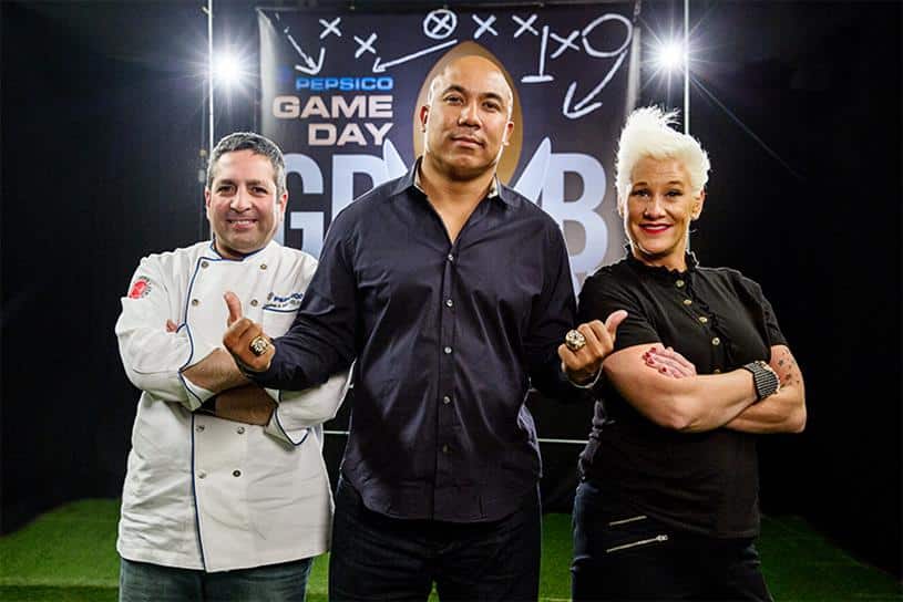 Anne Burrell's Game Day Lineup