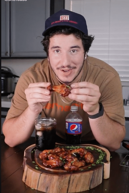 Jack Mancuso creates Wild Cherry Pepsi Wings in partnership with Pepsi